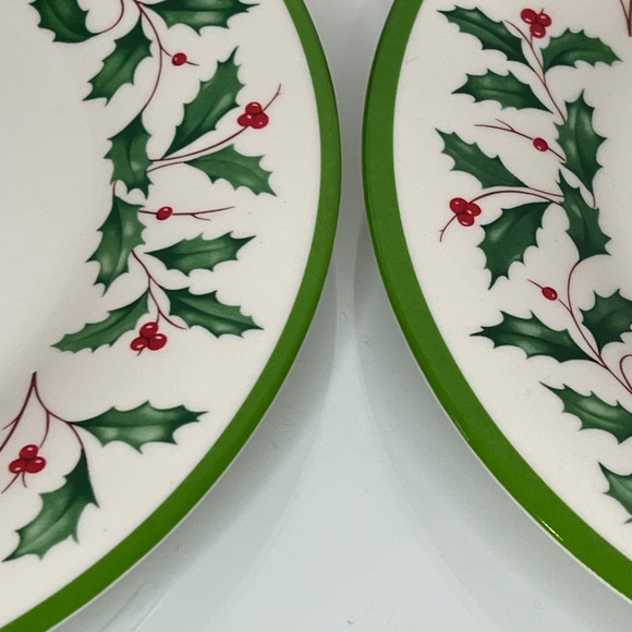 Lenox Holiday Melamine Accent Plates, Set of 4, 8 Inch, New - Picture 8 of 13